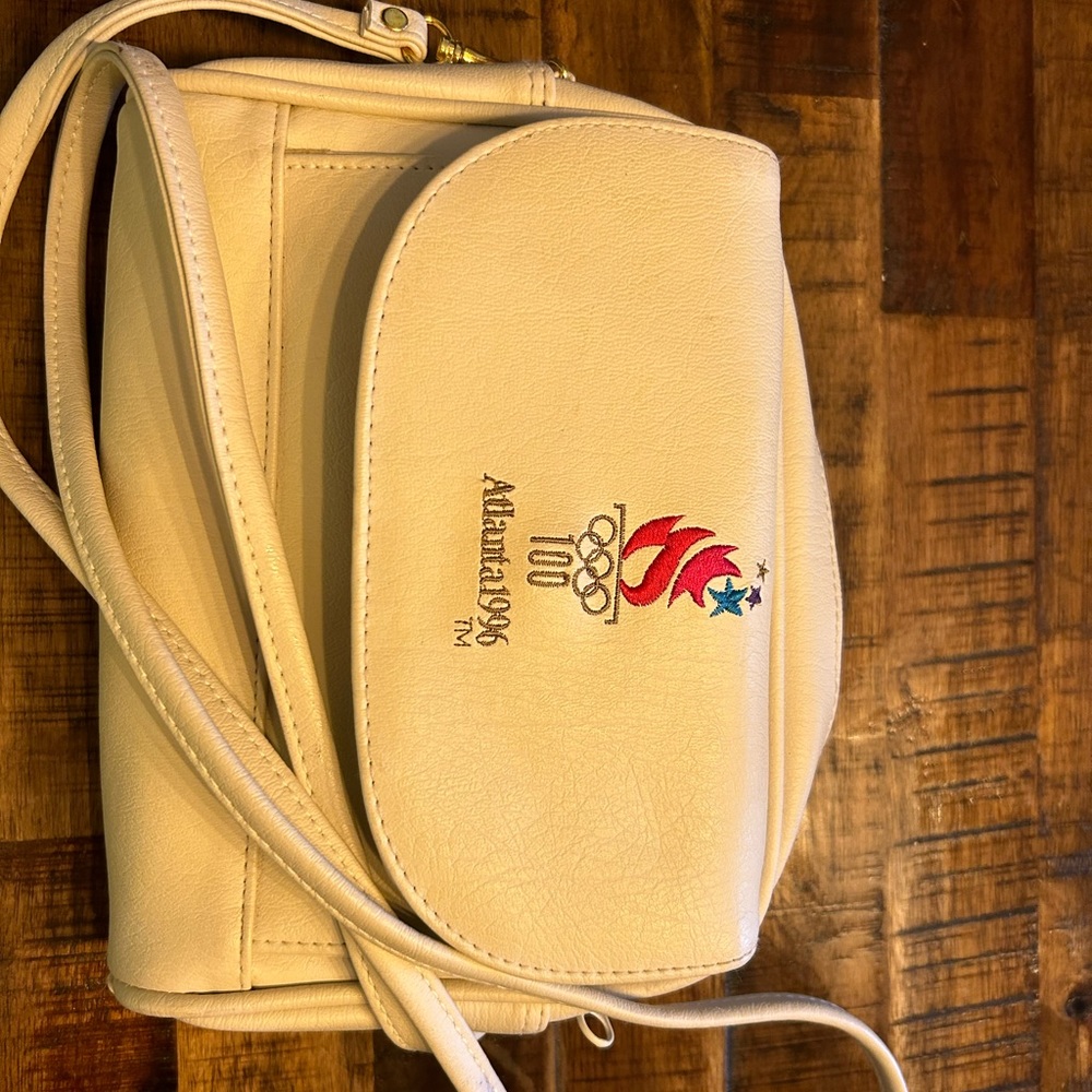 Vintage 1996 authentic Olympic leather purse